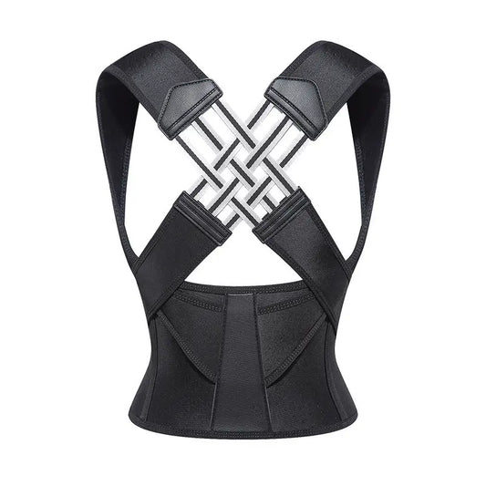 OLLAS Posture Corrector for Women and Men,Adjustable Shoulder Straightener,Back Support Brace,Upper Spine Scoliosis, Hunchback