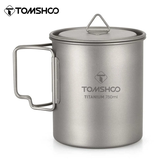 Tomshoo 750Ml Titanium Camping Mug