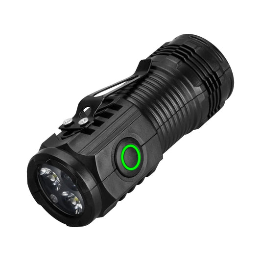 Rechargeable LED cap clip light