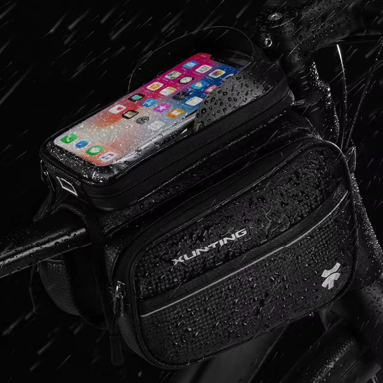 XUNTING rainproof bike top tube phone bag, photo 6