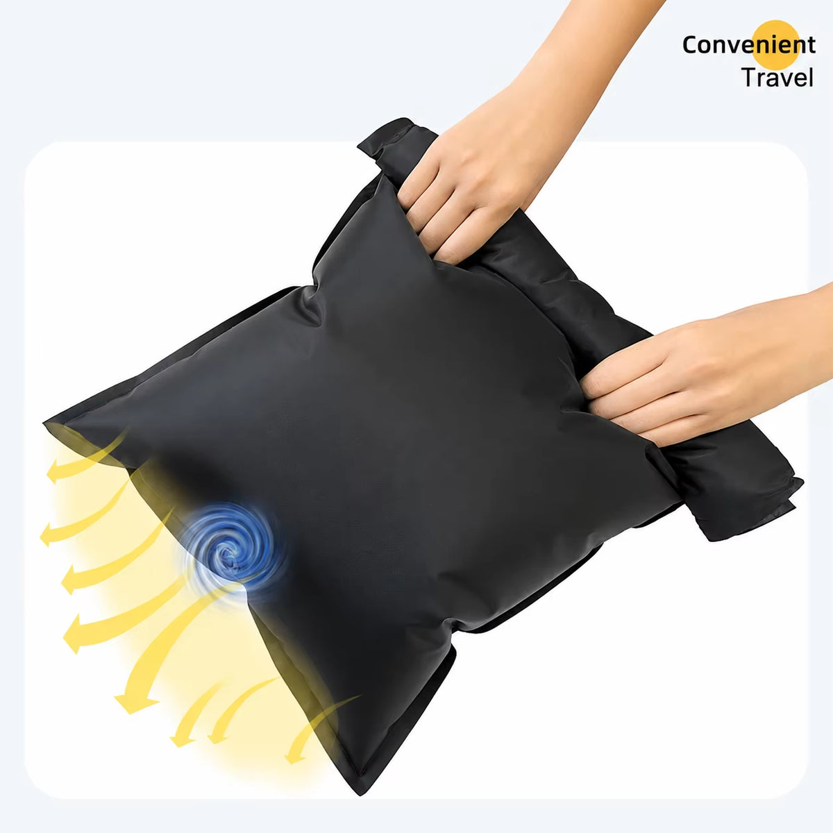 Reusable Roll-Up Travel Vacuum Compression Bags