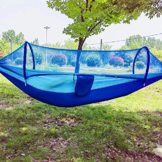 Portable Parachute Camping Hammock with Mosquito Net