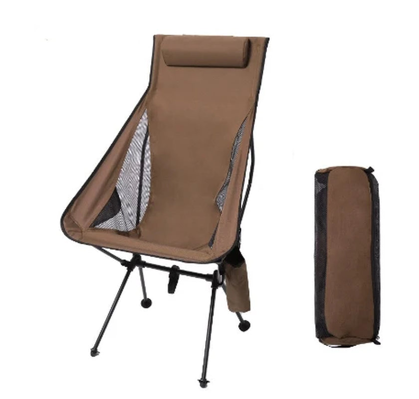 WESTTUNE Folding Camping Chair with Headrest