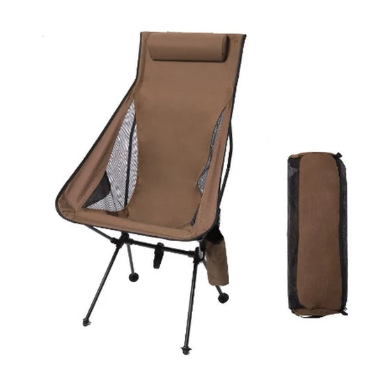 WESTTUNE Folding Camping Chair with Headrest