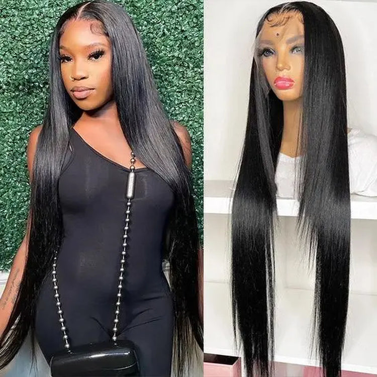 Tuneful Honey Blonde 13X6 HD Transparent Lace Front Wig Human Hair Pre Plucked Honey Blonde Wig Human Hair 180% Density Lace Frontal Wigs Colored 27#