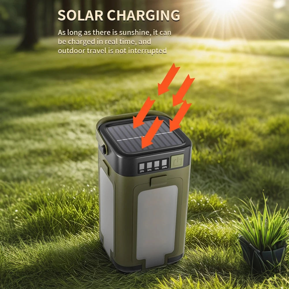 Foldable Solar Lantern & Power Bank
