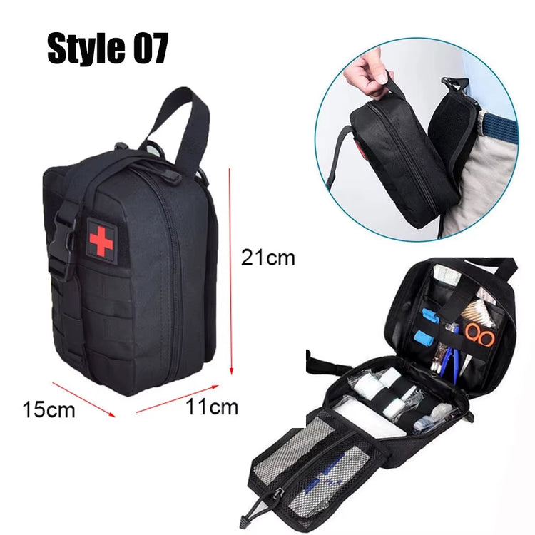 Outdoor Trauma First Aid & Wilderness Survival Kit