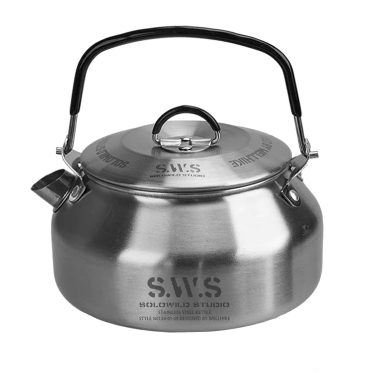 0.8L Stainless Steel Hiking Kettle