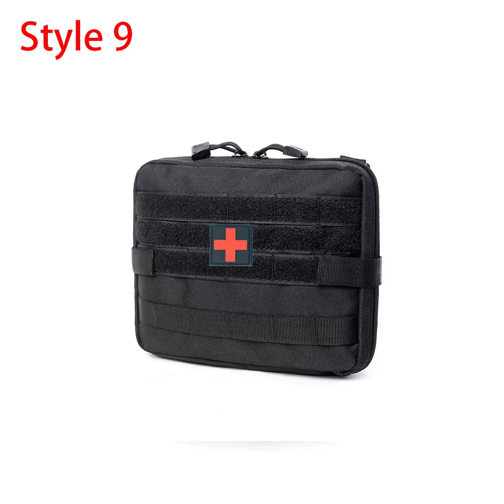 Outdoor Trauma First Aid & Wilderness Survival Kit