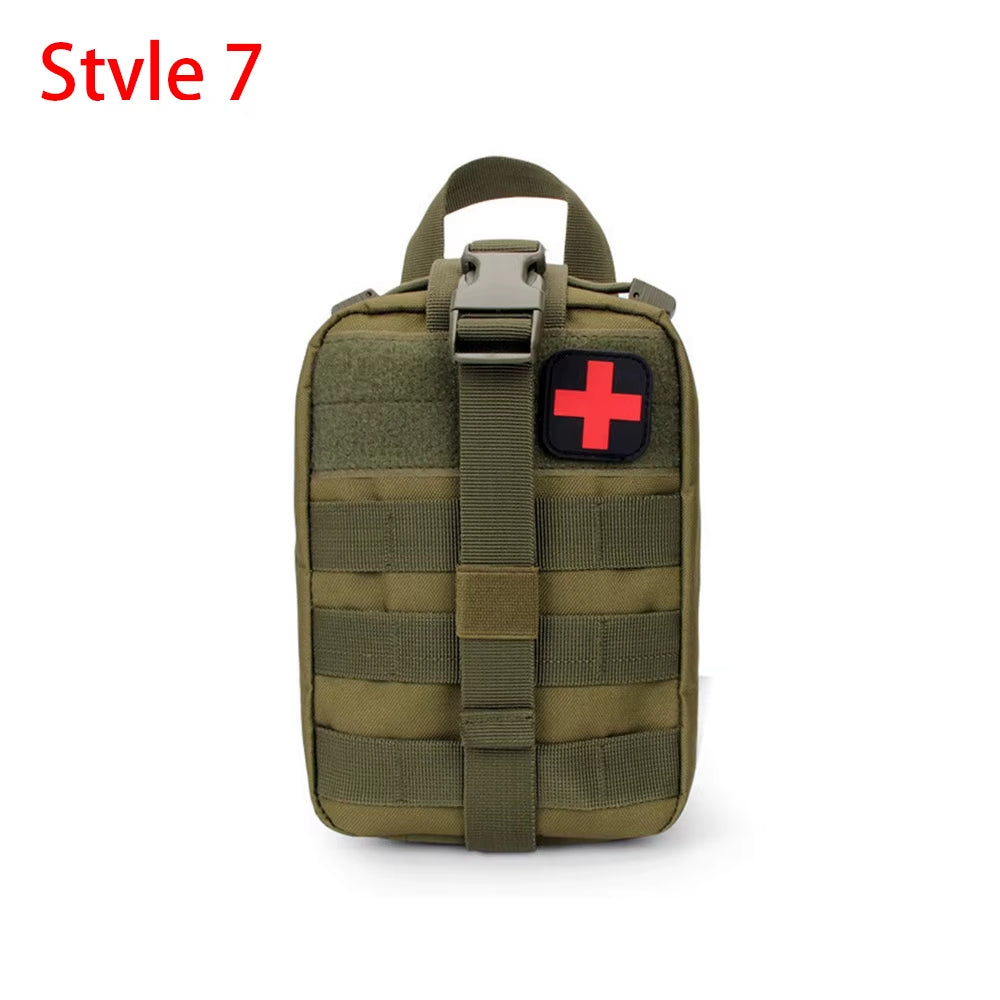 Outdoor Trauma First Aid & Wilderness Survival Kit