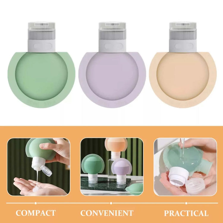 Leakproof Silicone Travel Bottles