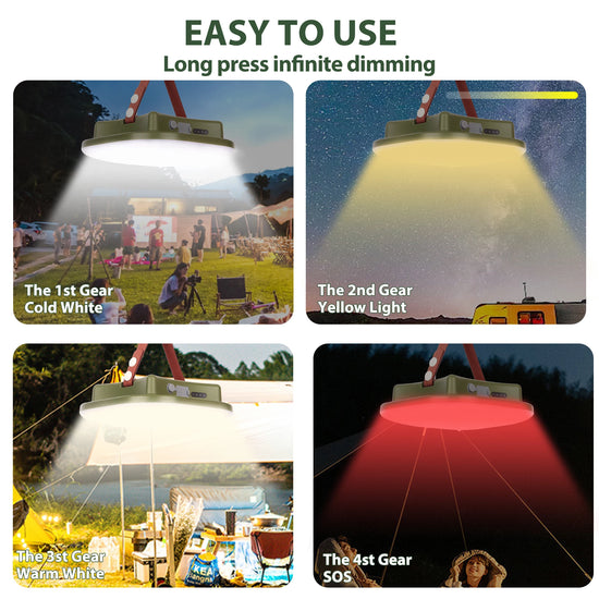MOSLIGHTING 13500Mah Camping Lantern