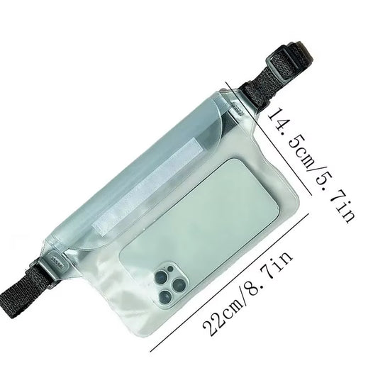 Waterproof Phone Dry Pouch Waist Belt