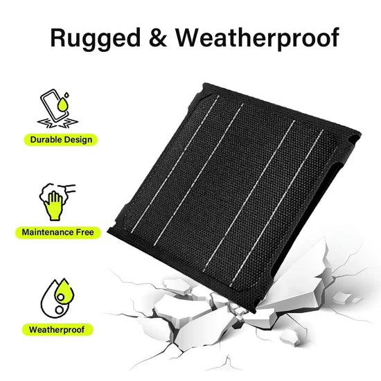 30W/40W Foldable Solar Panel Phone Charger