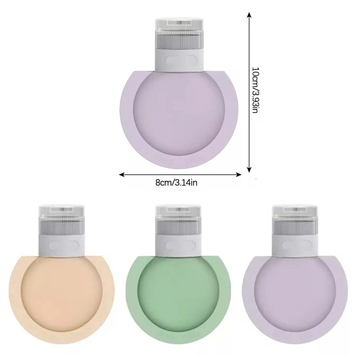 Leakproof Silicone Travel Bottles