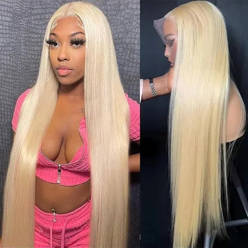Tuneful Honey Blonde 13X6 HD Transparent Lace Front Wig Human Hair Pre Plucked Honey Blonde Wig Human Hair 180% Density Lace Frontal Wigs Colored 27#