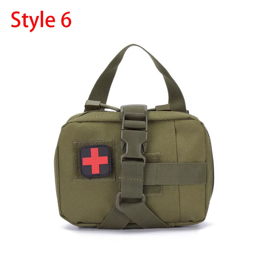 Outdoor Trauma First Aid & Wilderness Survival Kit