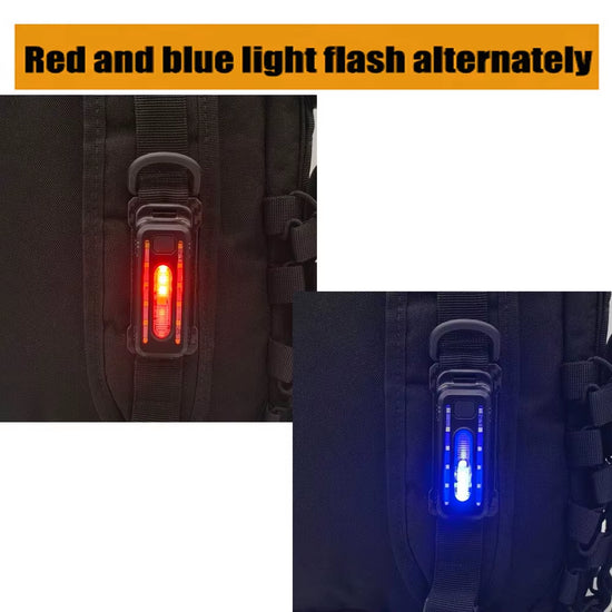 Mini Tactical Helmet & Strap Light