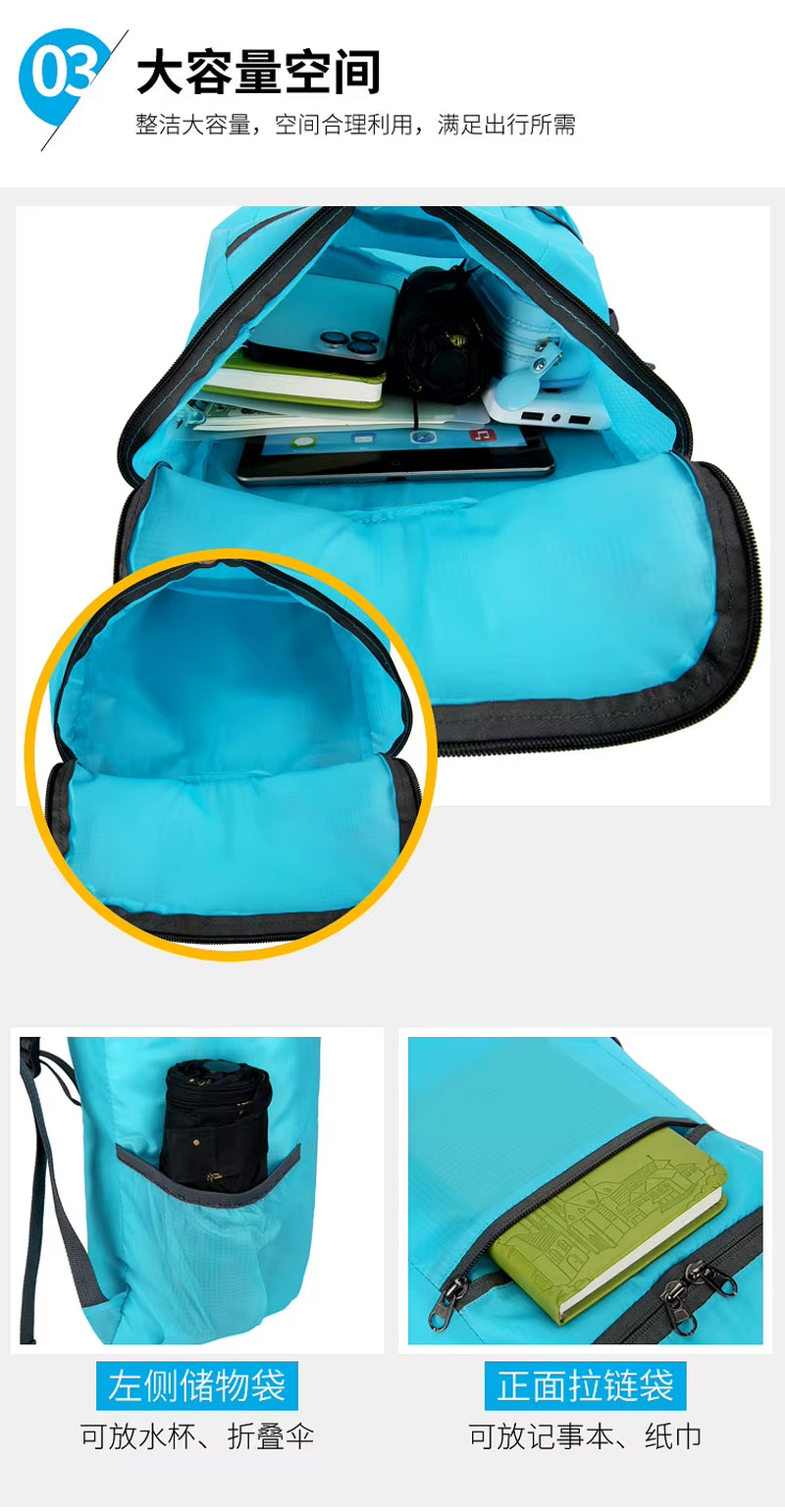 Packable Folding Waterproof Backpack