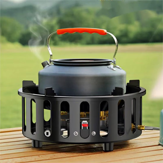 7-Core High-Power Camping Gas Stove