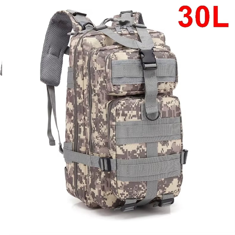 30/50L Tactical MOLLE Assault Backpack