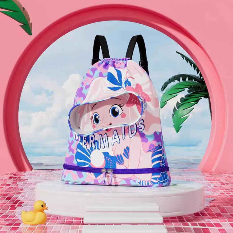 Kids Waterproof Wet/Dry Swim Backpack