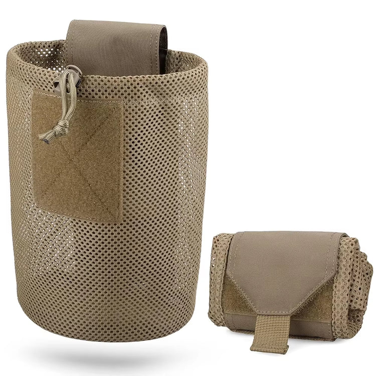 Tactical MOLLE Roll-Up Dump Pouch
