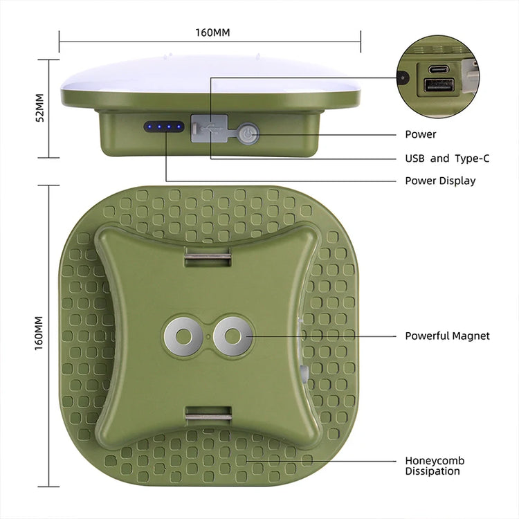 MOSLIGHTING 13500Mah Camping Lantern