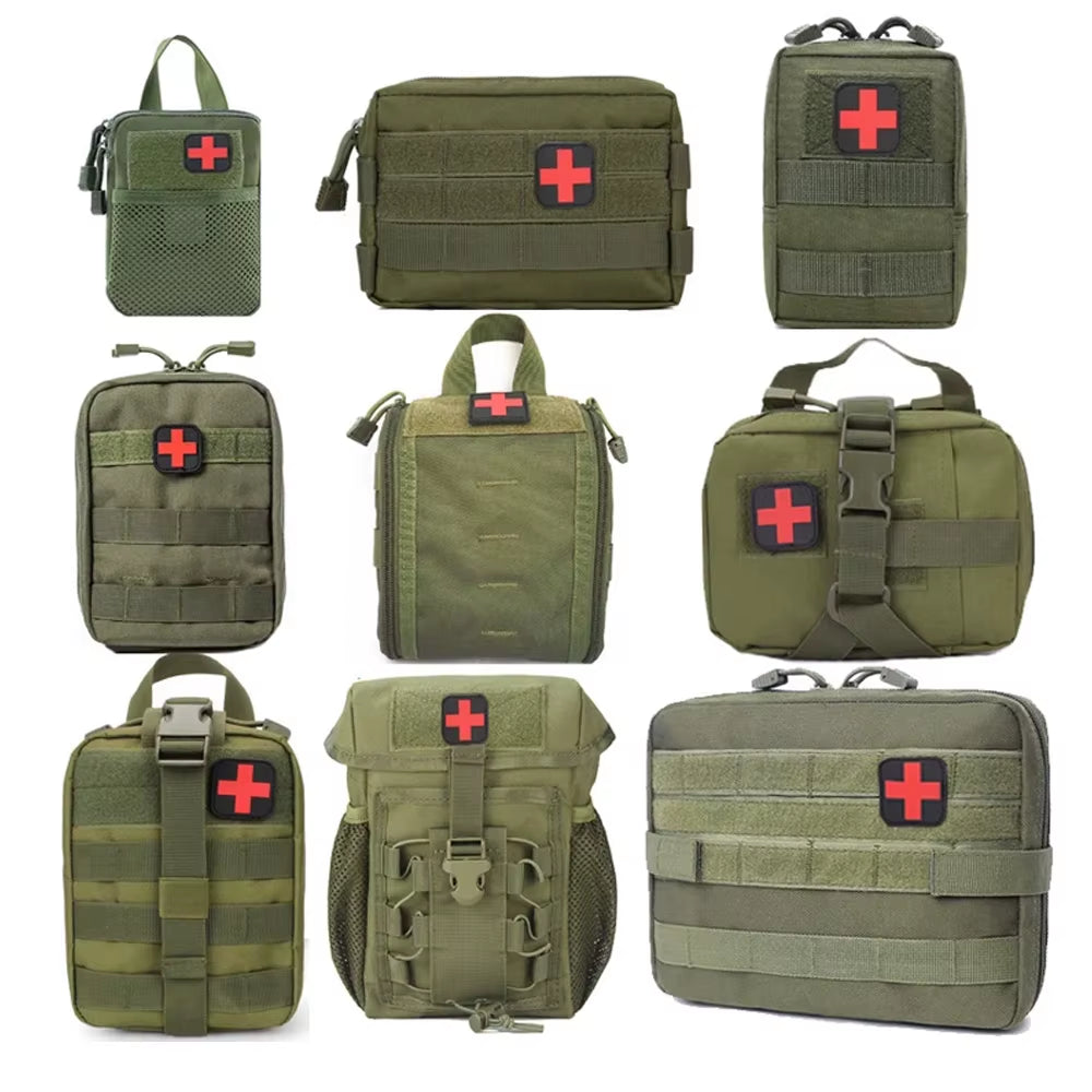 Outdoor Trauma First Aid & Wilderness Survival Kit