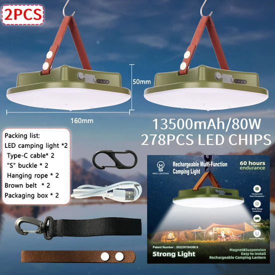 MOSLIGHTING 13500Mah Camping Lantern
