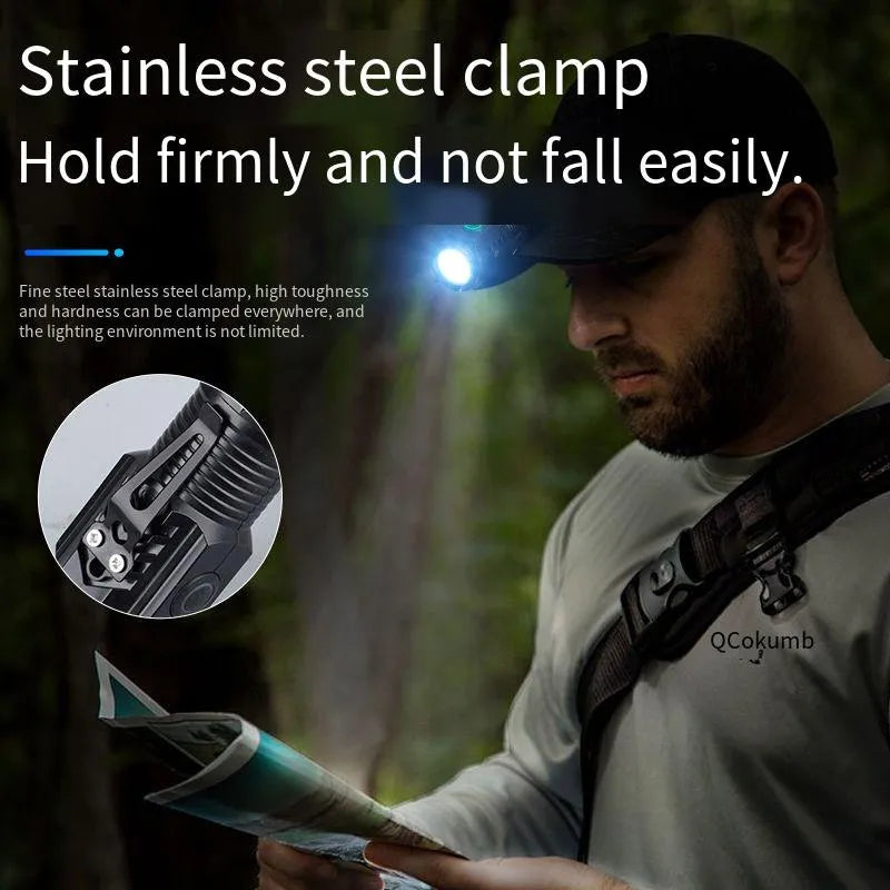 Mini 3-LED Cap Clip Light