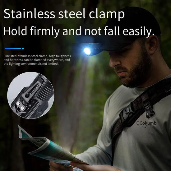Mini 3-LED Cap Clip Light