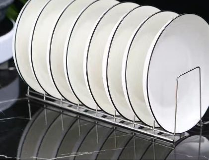 Stainless Steel Dish Rack | Space-Saving Kitchen Drying Rack