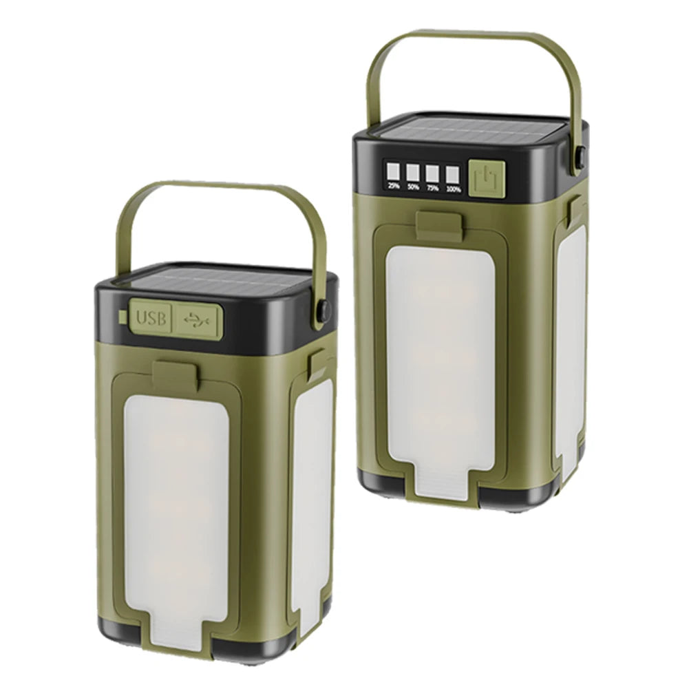 Foldable Solar Lantern & Power Bank