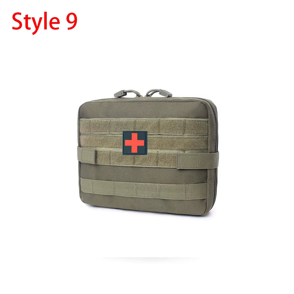Outdoor Trauma First Aid & Wilderness Survival Kit
