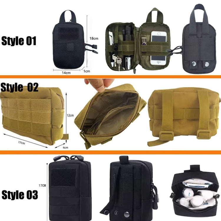 Outdoor Trauma First Aid & Wilderness Survival Kit