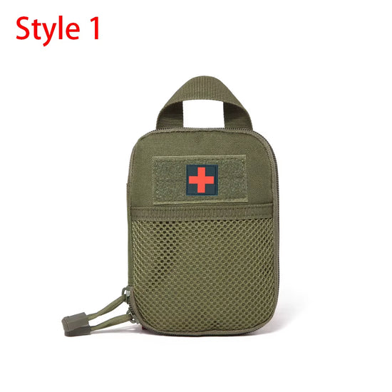 Outdoor Trauma First Aid & Wilderness Survival Kit