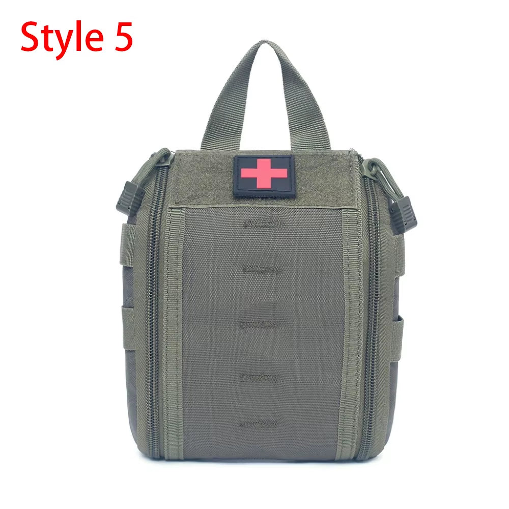 Outdoor Trauma First Aid & Wilderness Survival Kit