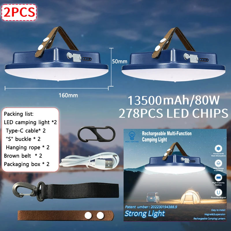 MOSLIGHTING 13500Mah Camping Lantern