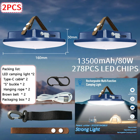 MOSLIGHTING 13500Mah Camping Lantern