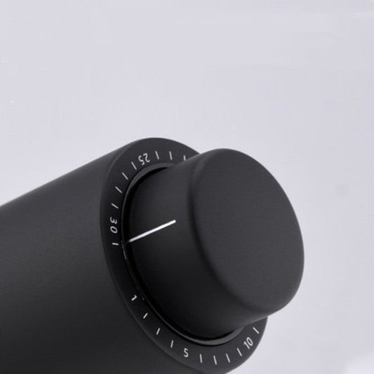 Creative wine stopper stainless steel black airtight seal with top scale display