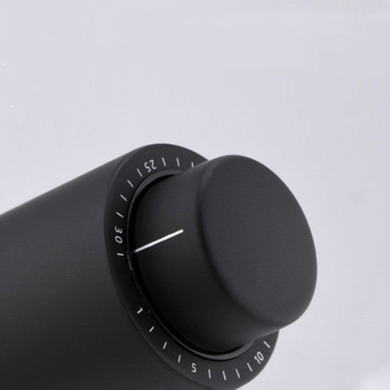 Creative wine stopper stainless steel black airtight seal with top scale display