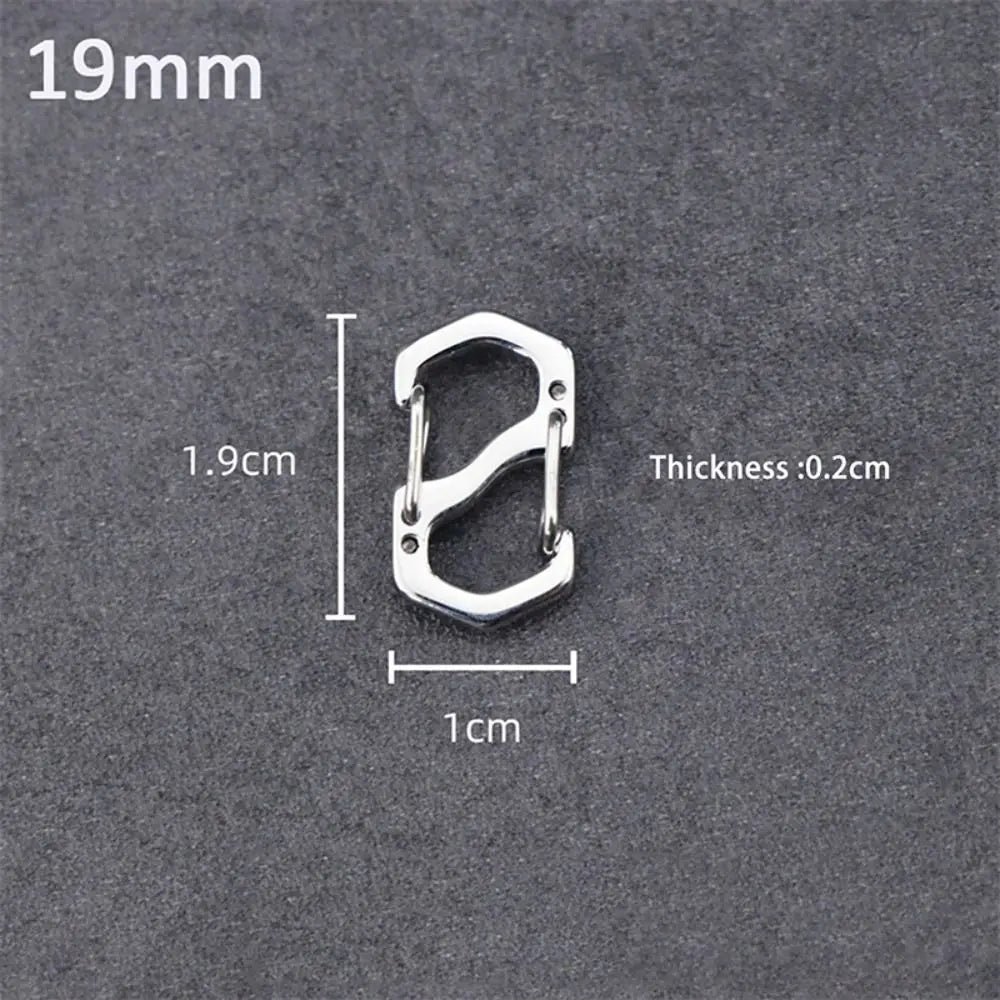 Anti-Theft Locking Carabiner Clips (10-Pack)