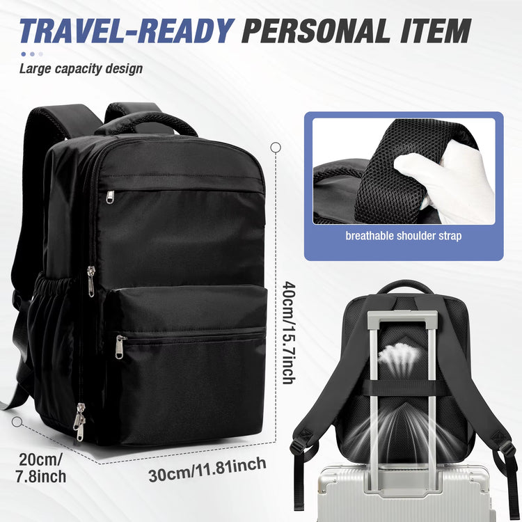 Vacuum Compression Carry-On Laptop Travel Backpack