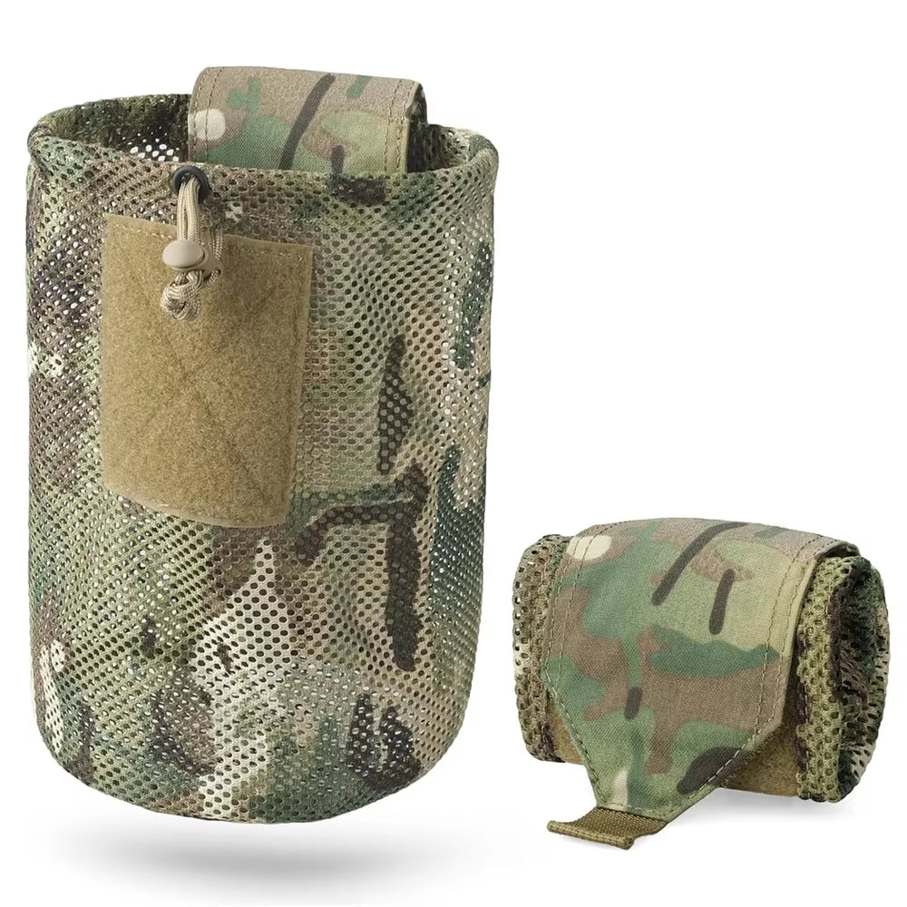 Tactical MOLLE Roll-Up Dump Pouch
