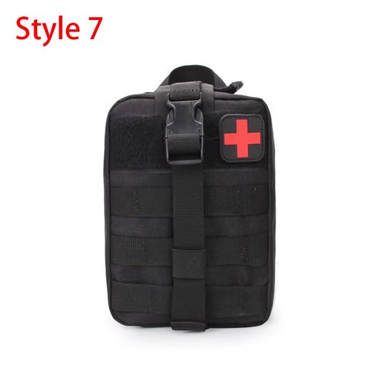 Outdoor Trauma First Aid & Wilderness Survival Kit
