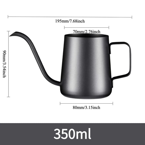 12Oz Gooseneck Pour-Over Camping Kettle
