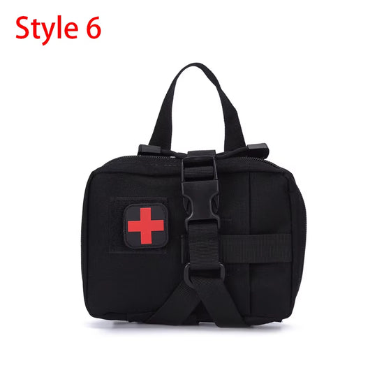 Outdoor Trauma First Aid & Wilderness Survival Kit