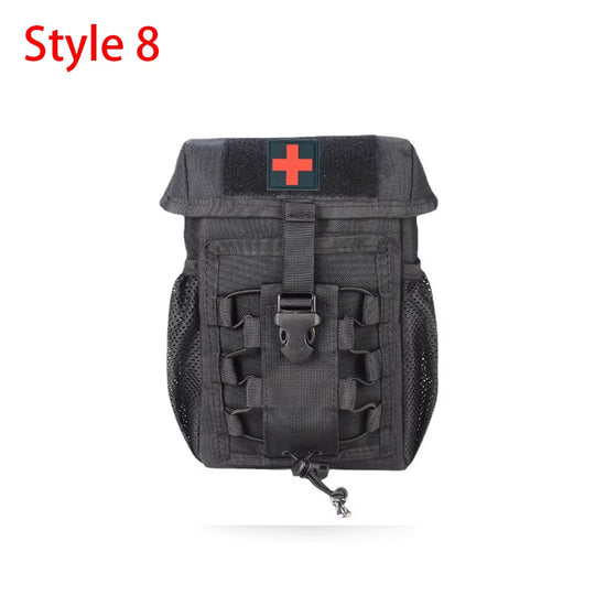 Outdoor Trauma First Aid & Wilderness Survival Kit