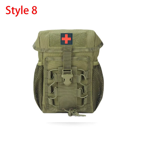 Outdoor Trauma First Aid & Wilderness Survival Kit